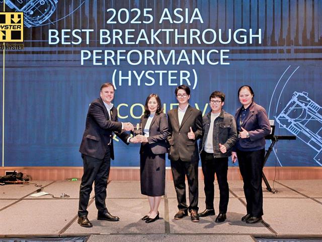 Mico Hyster – Vinh dự nhận giải “2025 Asia Best Breakthrough Performance”