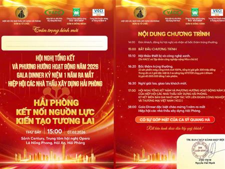 MICO GROUP Đơn vị đồng hành Hội nghị tổng kết và Phương hướng hoạt động 2026 của HACC