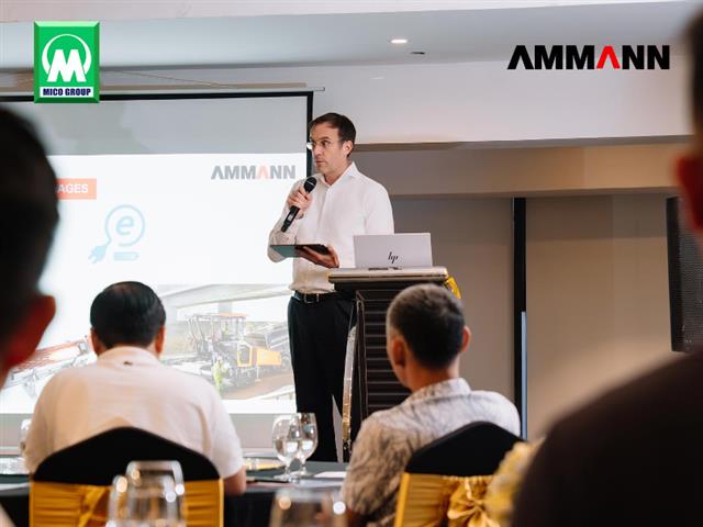Hội thảo thiết bị xây dựng AMMANN & MICO GROUP | Gắn kết khách hàng tại Khách sạn NOVOTEL Thái Hà Hà Nội