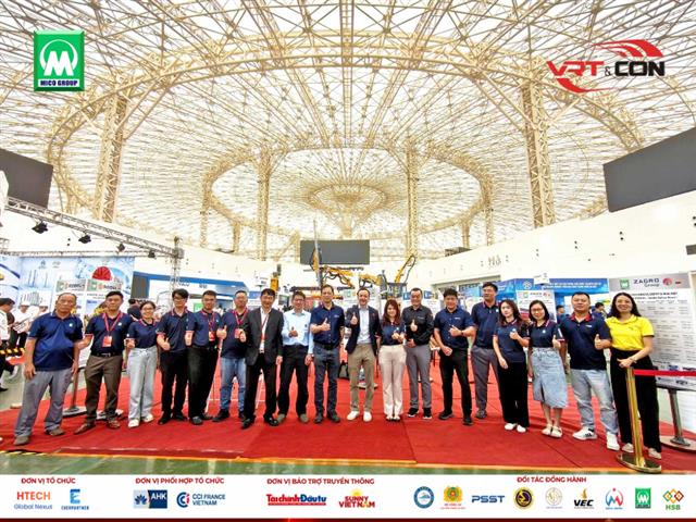 MICO GROUP - HỘI TỤ GIẢI PHÁP ĐƯỜNG SẮT VÀ HẠ TẦNG TỪ CÁC THƯƠNG HIỆU QUỐC TẾ TẠI VRT&CON’2026