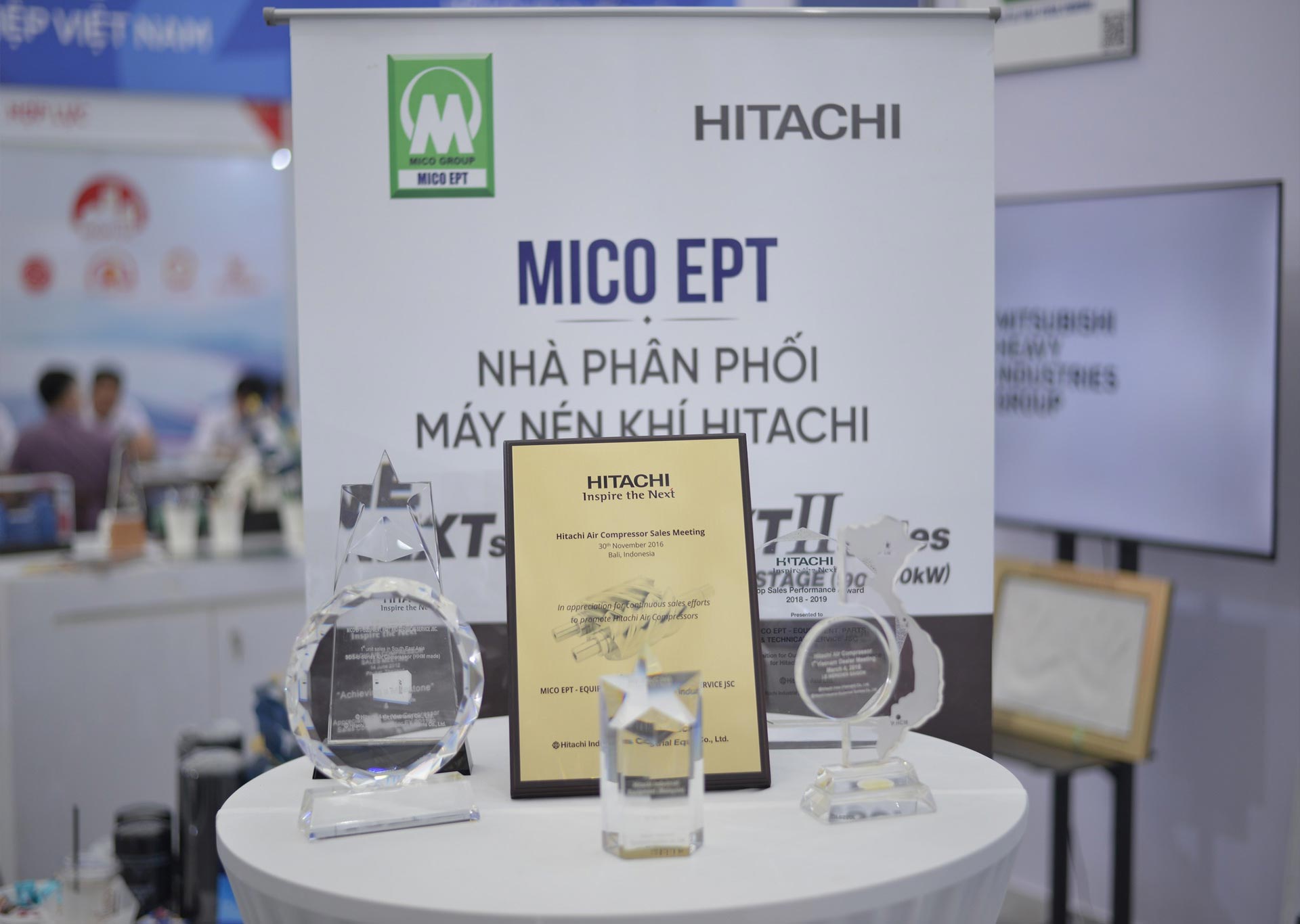 MICO EPT Nhà phân phối Máy nén khí HITACHI tại Việt Nam