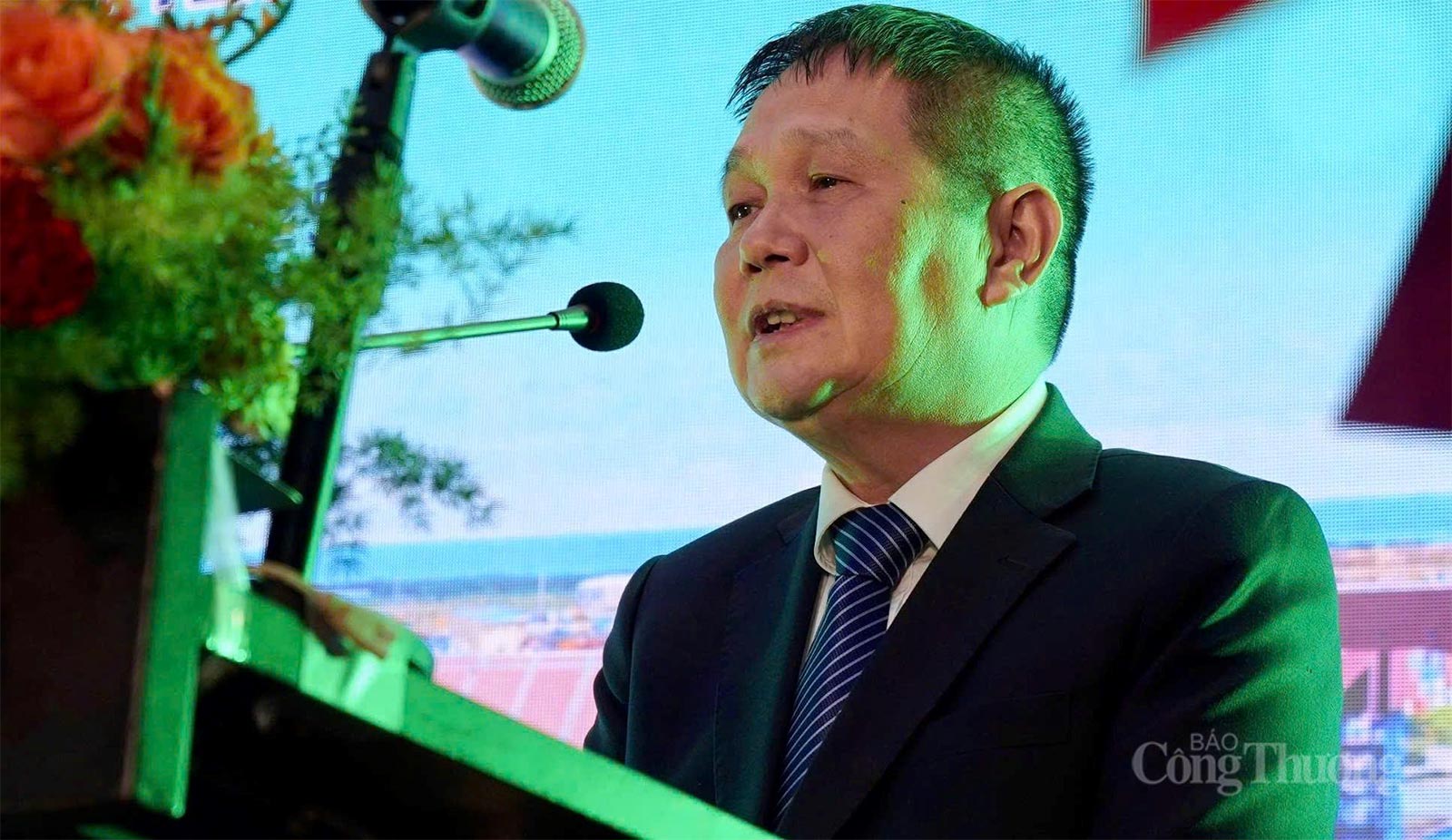 Ông Lê Văn Tám – Chủ tịch HĐQT Công ty Cổ phần Kho cảng Cái Mép.