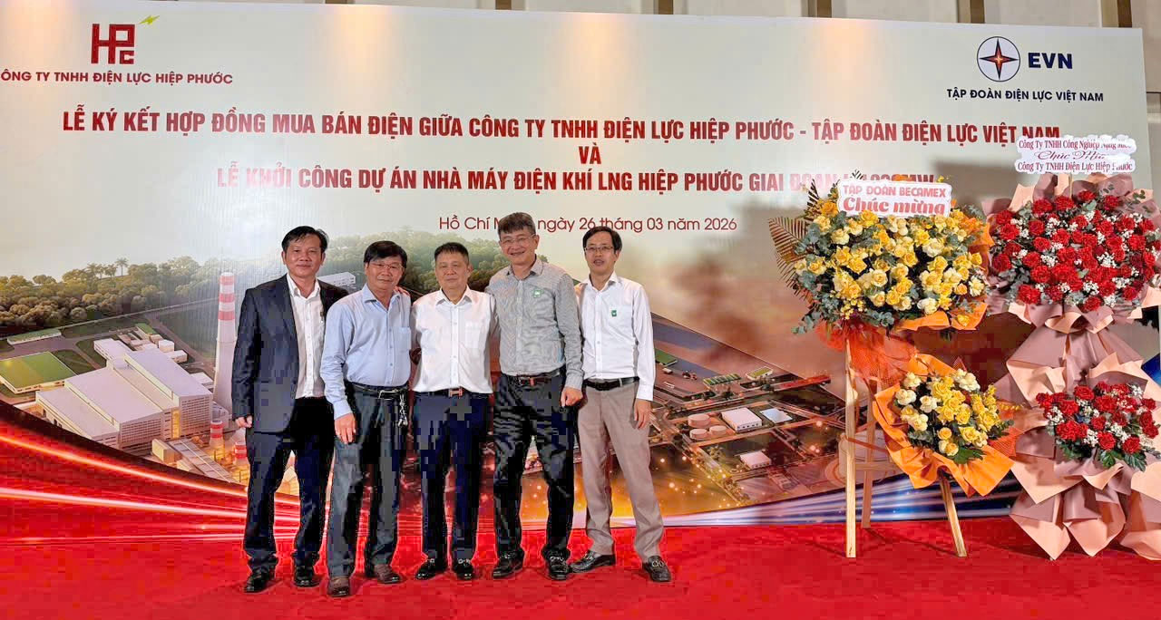 MICO GROUP tham gia lễ khởi công với tư cách khách mời danh dự.