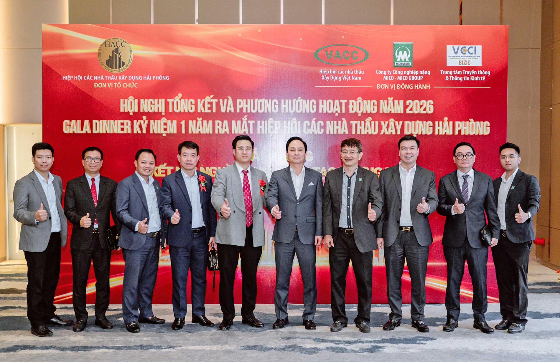 MICO GROUP đồng hành cùng Hiệp hội các Nhà thầu xây dựng Hải Phòng: Kết nối nguồn lực - Kiến tạo tương lai