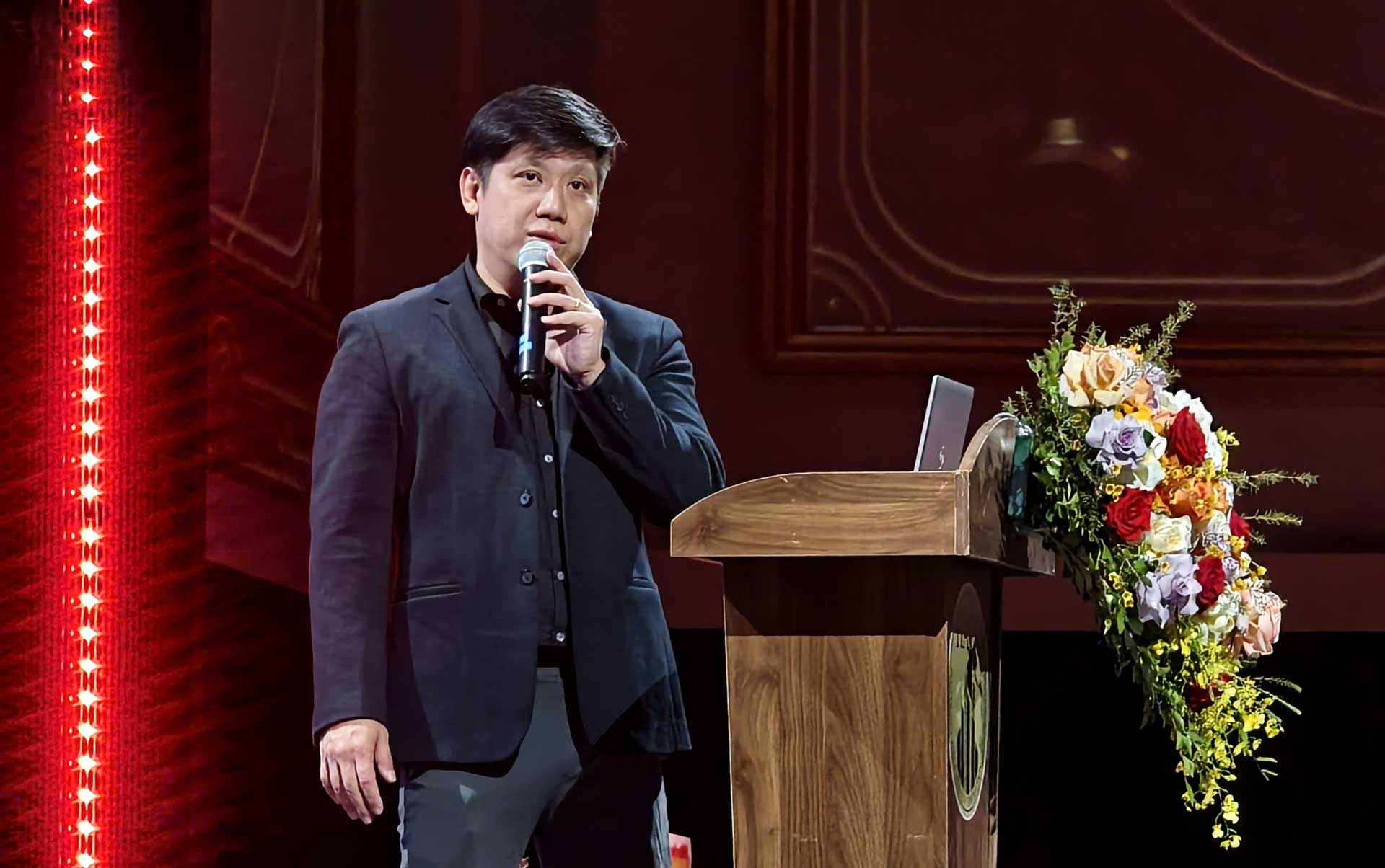 Ông Steven Goh - Giám đốc kinh doanh vùng của Thương hiệu Thiết bị thi công xây dựng&nbsp;AMMANN