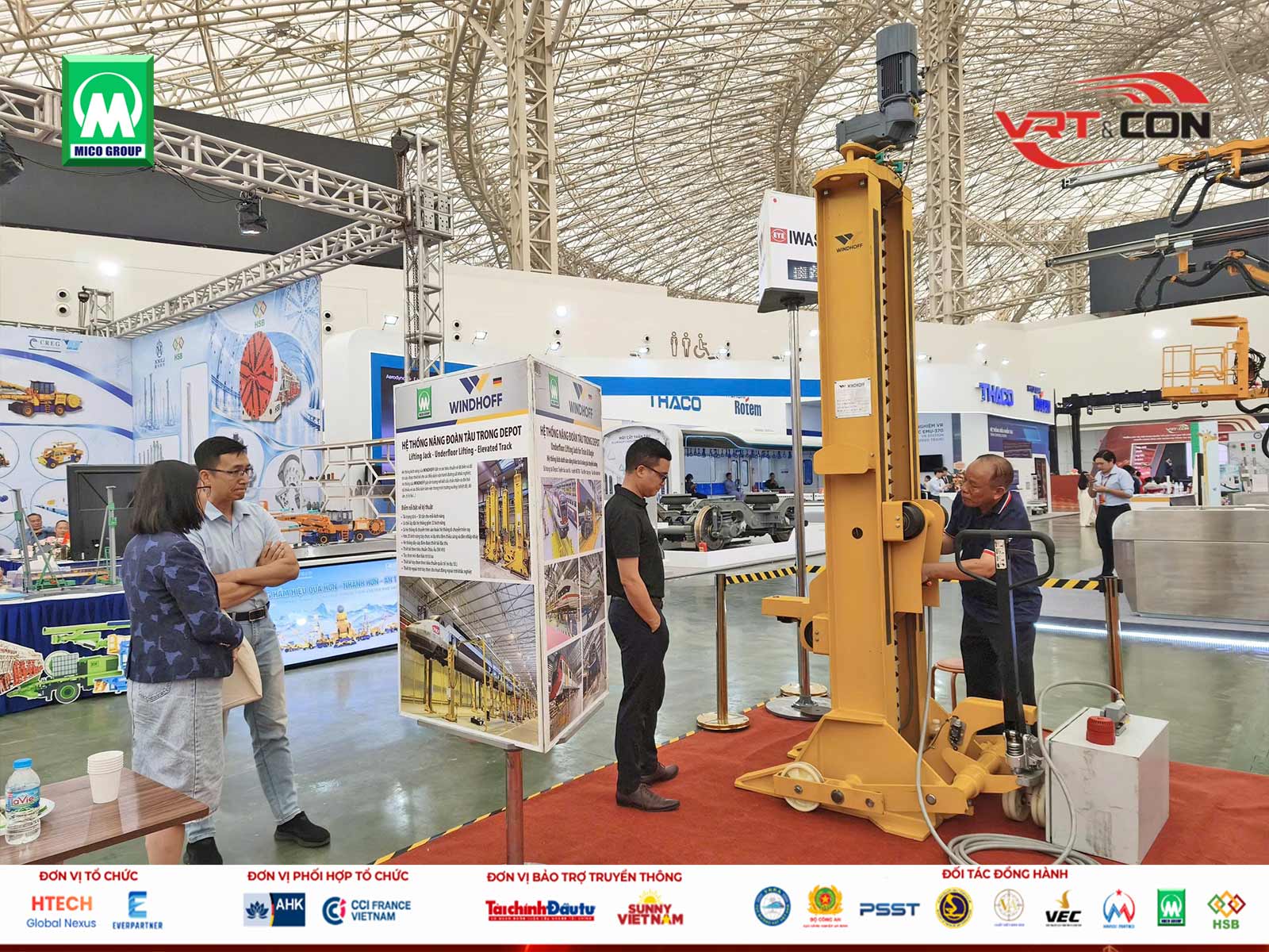 MICO GROUP - HỘI TỤ GIẢI PHÁP ĐƯỜNG SẮT VÀ HẠ TẦNG TỪ CÁC THƯƠNG HIỆU QUỐC TẾ TẠI VRT&CON’2026