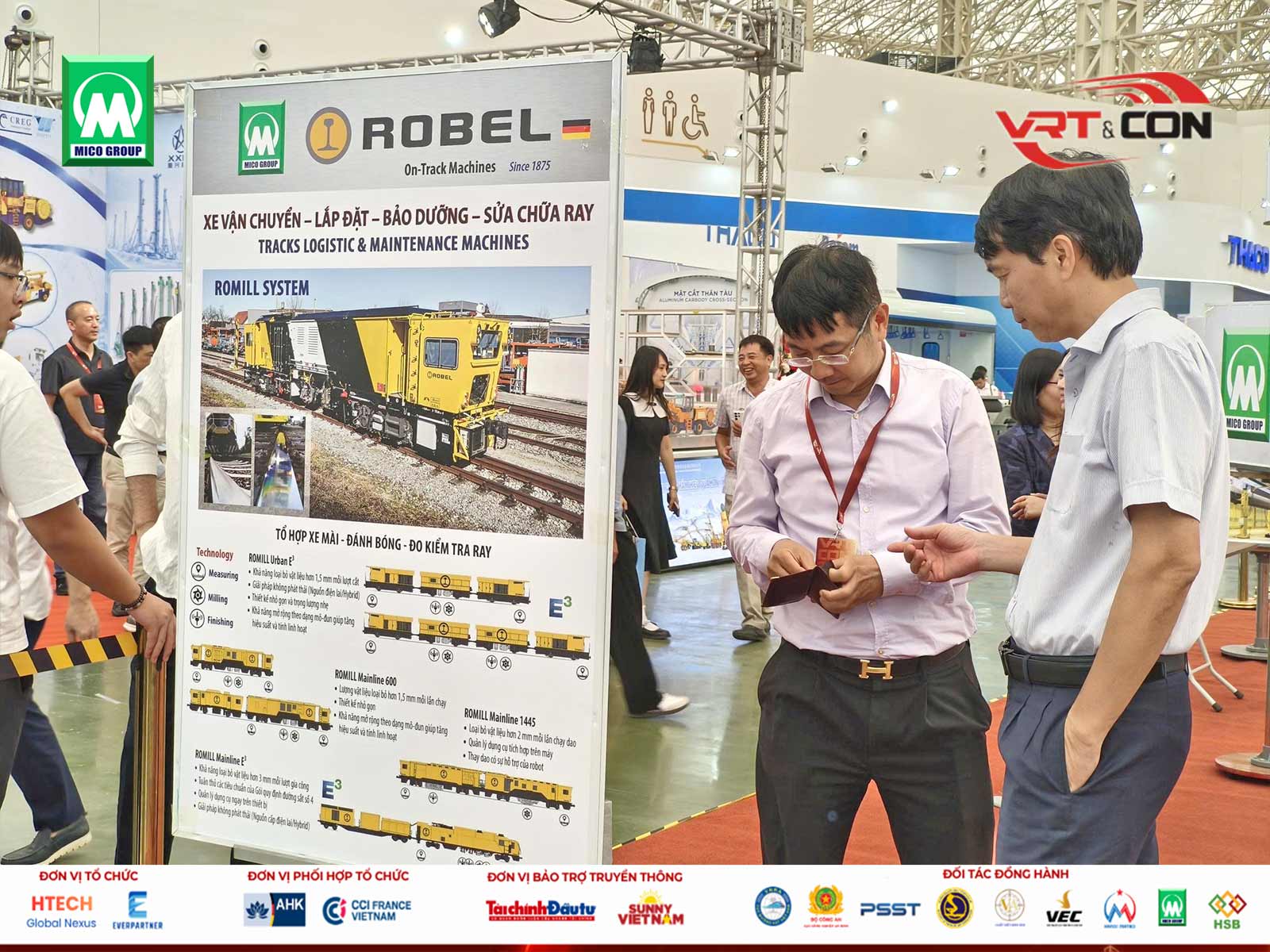 MICO GROUP - HỘI TỤ GIẢI PHÁP ĐƯỜNG SẮT VÀ HẠ TẦNG TỪ CÁC THƯƠNG HIỆU QUỐC TẾ TẠI VRT&CON’2026