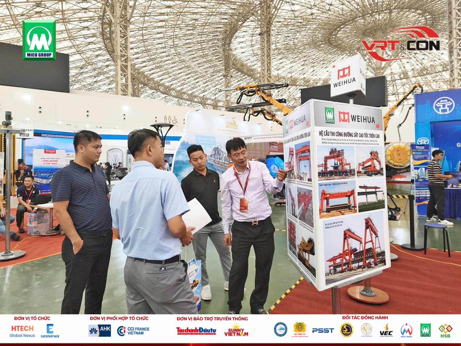 MICO GROUP - HỘI TỤ GIẢI PHÁP ĐƯỜNG SẮT VÀ HẠ TẦNG TỪ CÁC THƯƠNG HIỆU QUỐC TẾ TẠI VRT&CON’2026