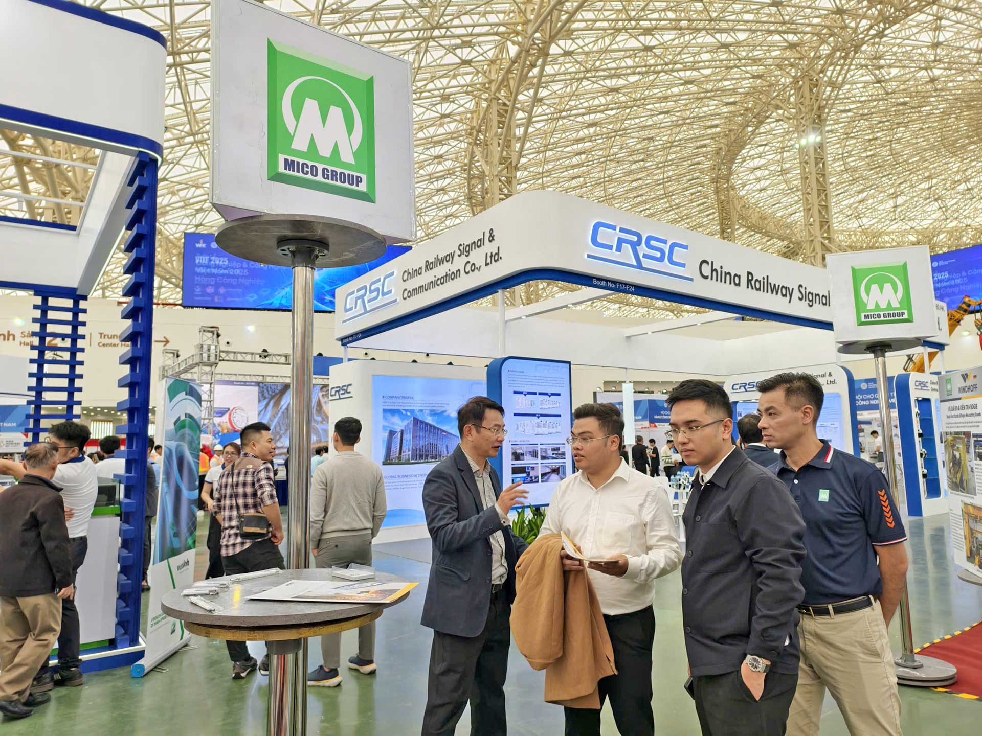 MICO GROUP - Điểm nhấn công nghiệp ấn tượng tại VRT&CON’2025