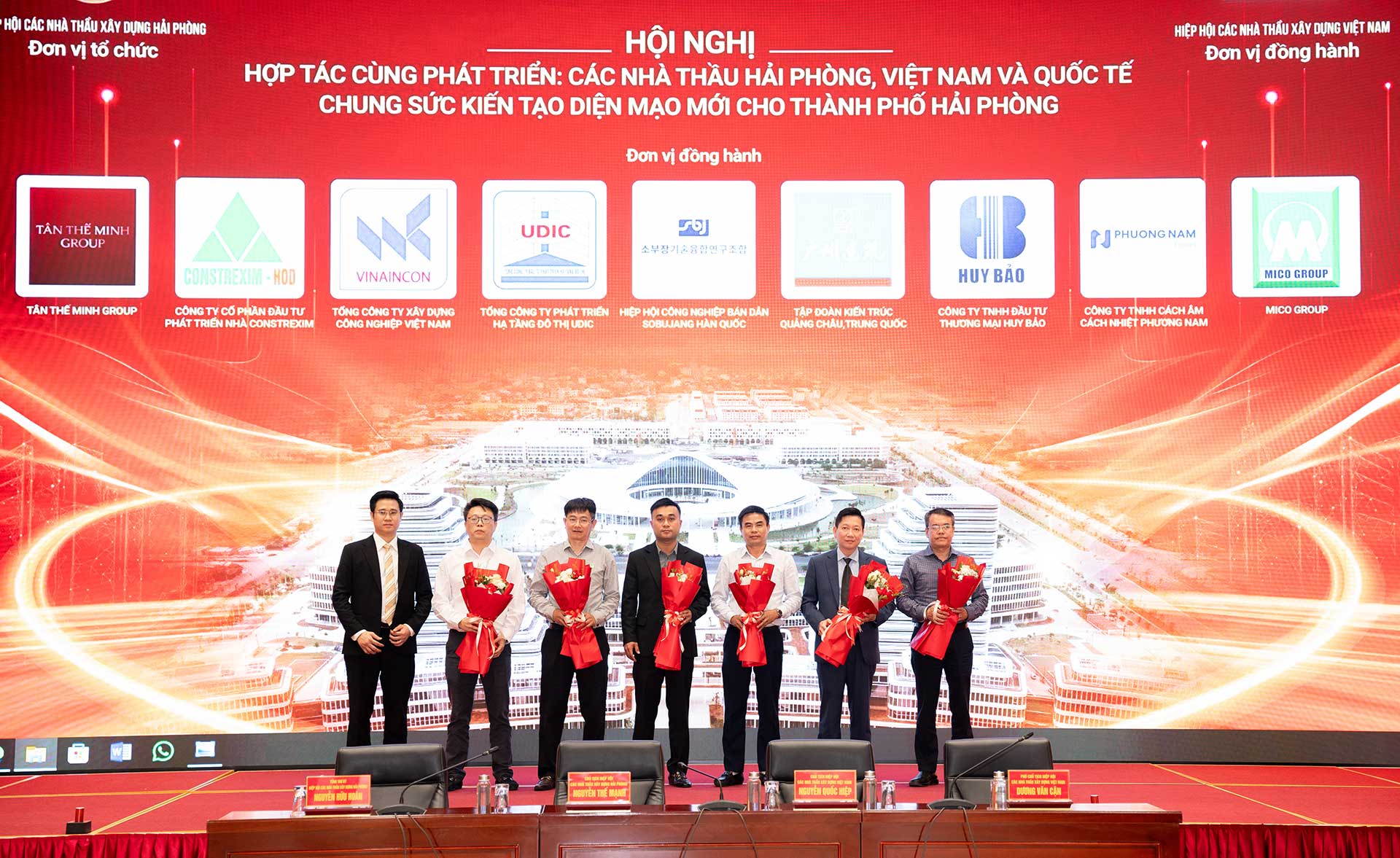 MICO GROUP tham dự Hội nghị Hợp tác cùng phát triển: Các nhà thầu xây dựng Hải Phòng, Việt Nam và quốc tế chung sức kiến tạo diện mạo mới cho thành phố Hải Phòng