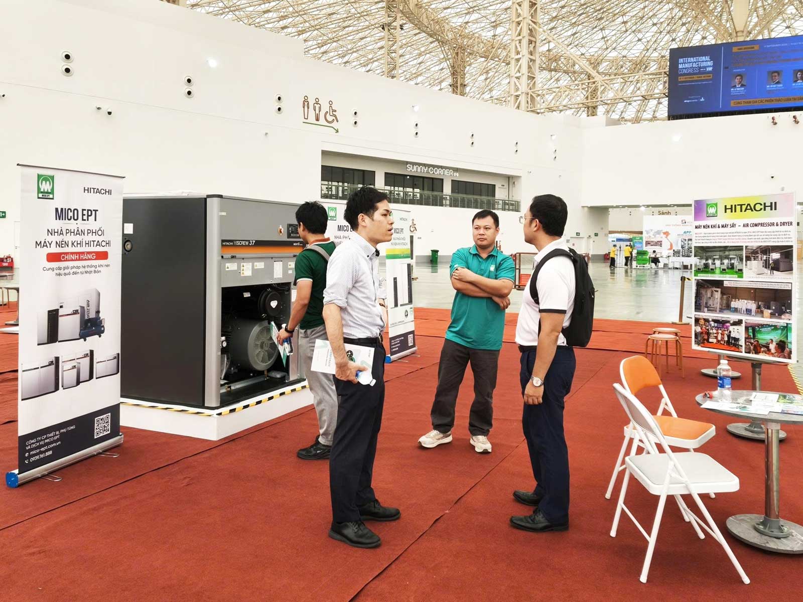 Gian trưng bày sản phẩm MICO GROUP tại VITW 2026
