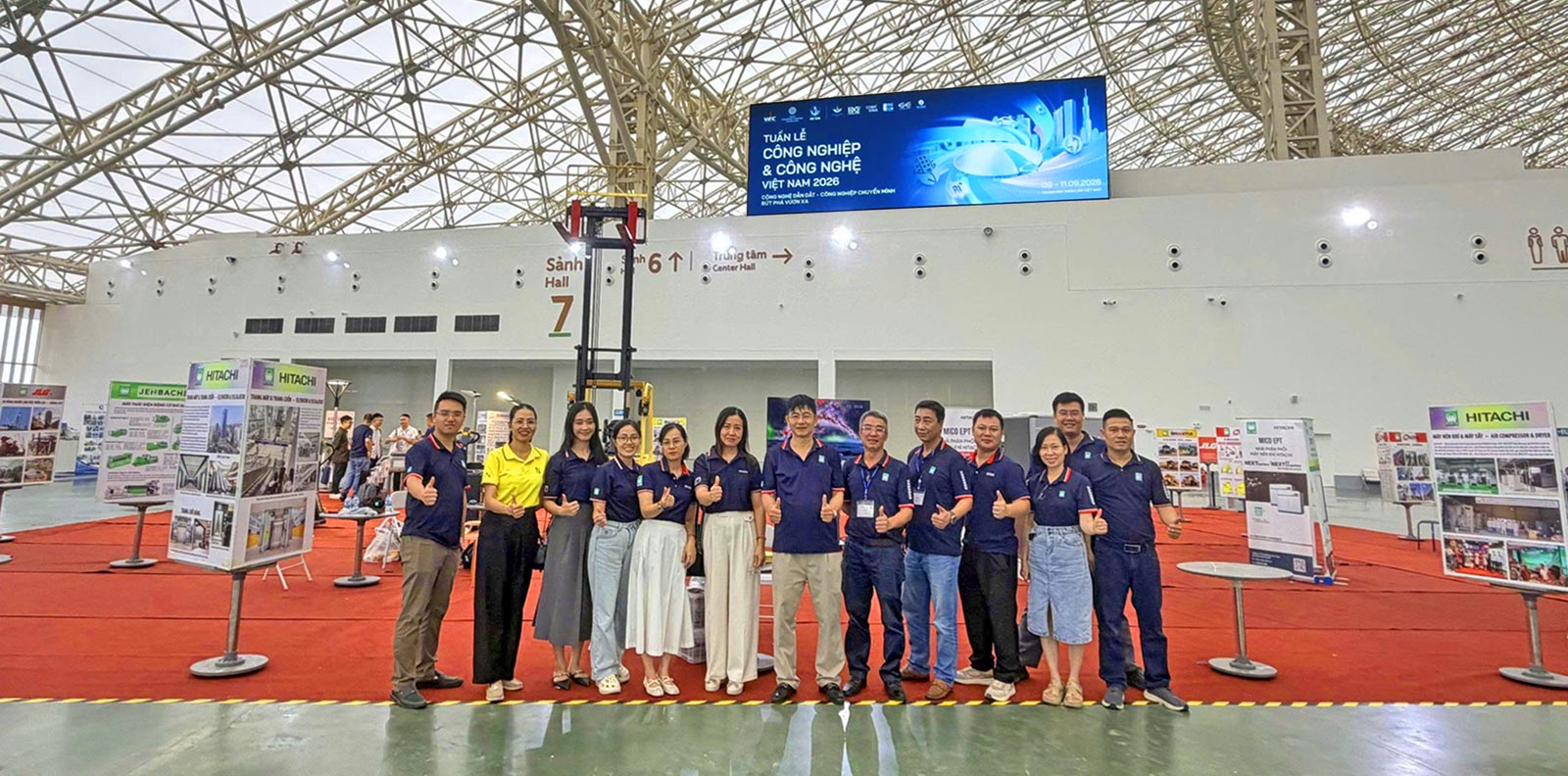 Gian trưng bày sản phẩm MICO GROUP tại Tuần lễ Công nghiệp & Công nghệ Việt Nam (VITW 2026)