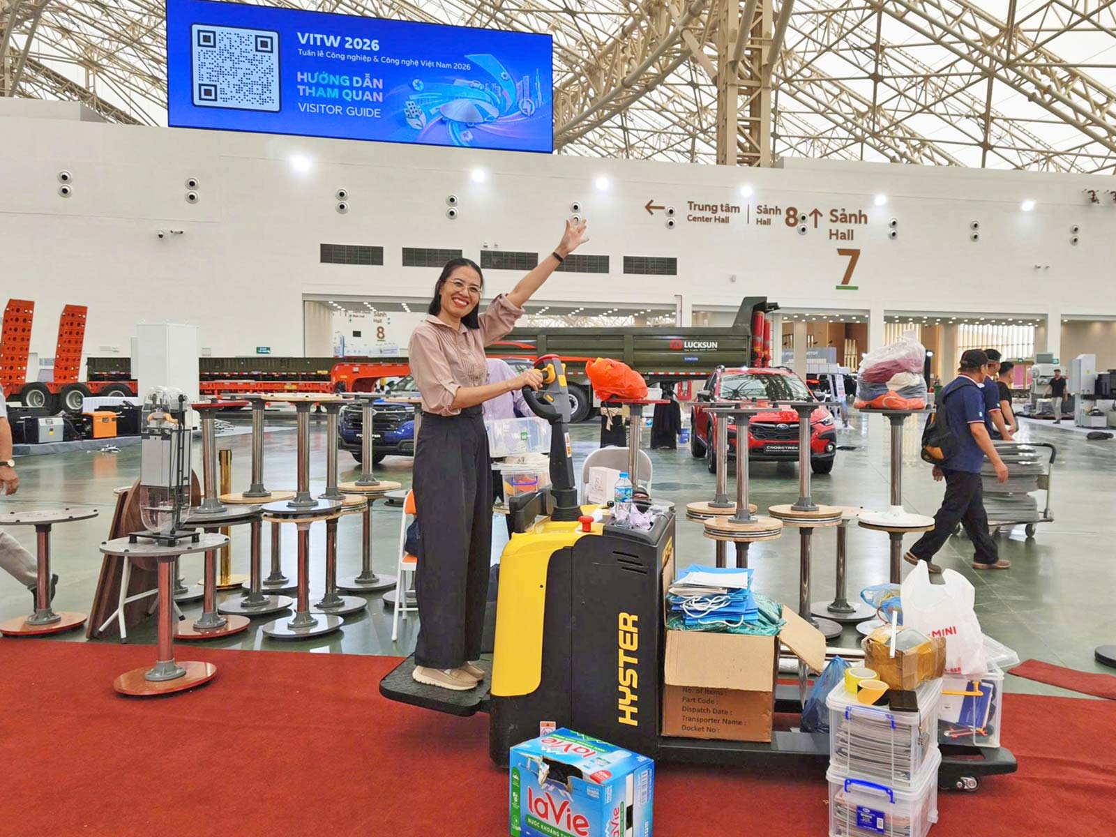 Gian trưng bày sản phẩm MICO GROUP tại VITW 2026