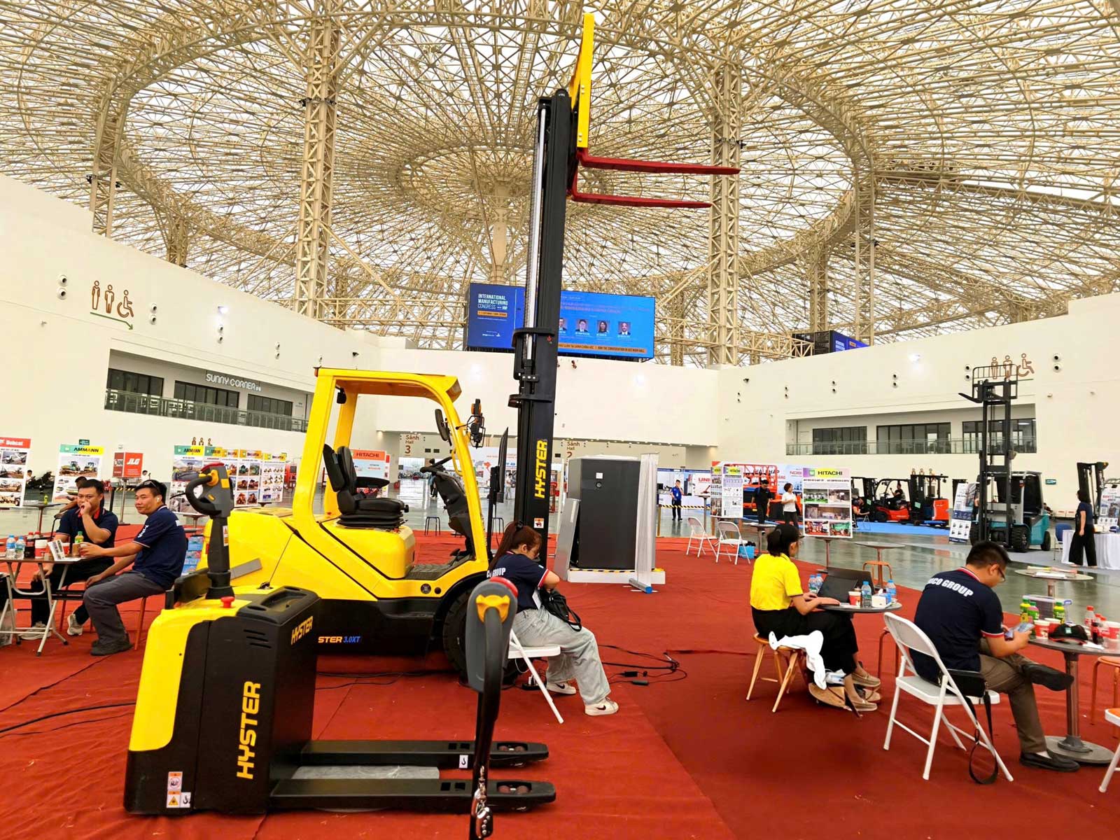 Gian trưng bày sản phẩm MICO GROUP tại VITW 2026