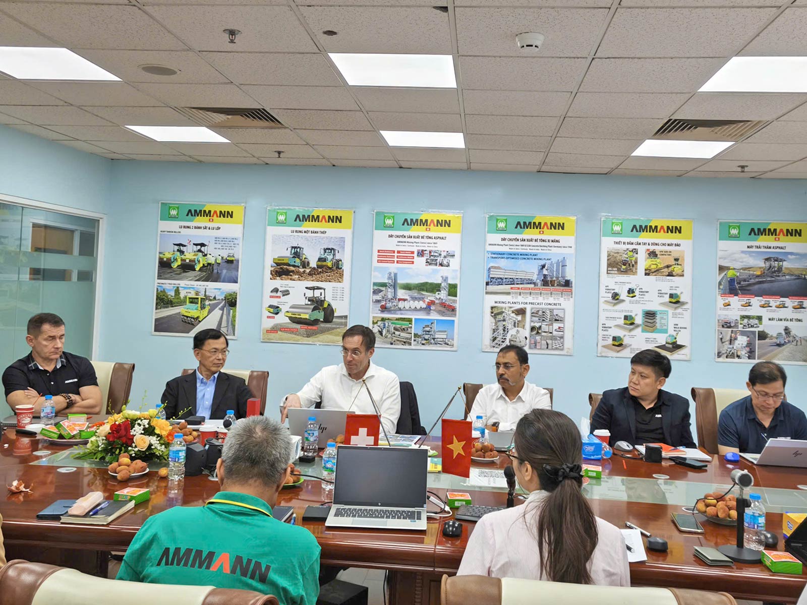 CEO Ammann thăm Trụ sở MICO GROUP và Giới thiệu dòng sản phẩm hãng mới ra mắt