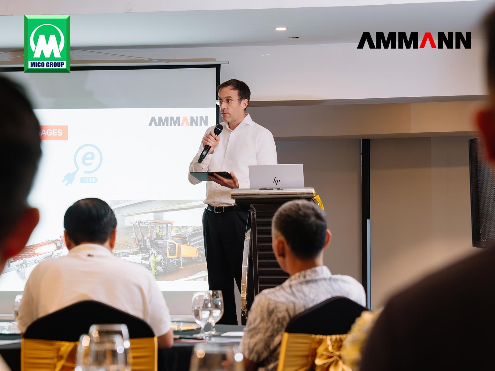 Hội thảo thiết bị xây dựng AMMANN & MICO GROUP | Gắn kết khách hàng tại Khách sạn NOVOTEL Thái Hà Hà Nội