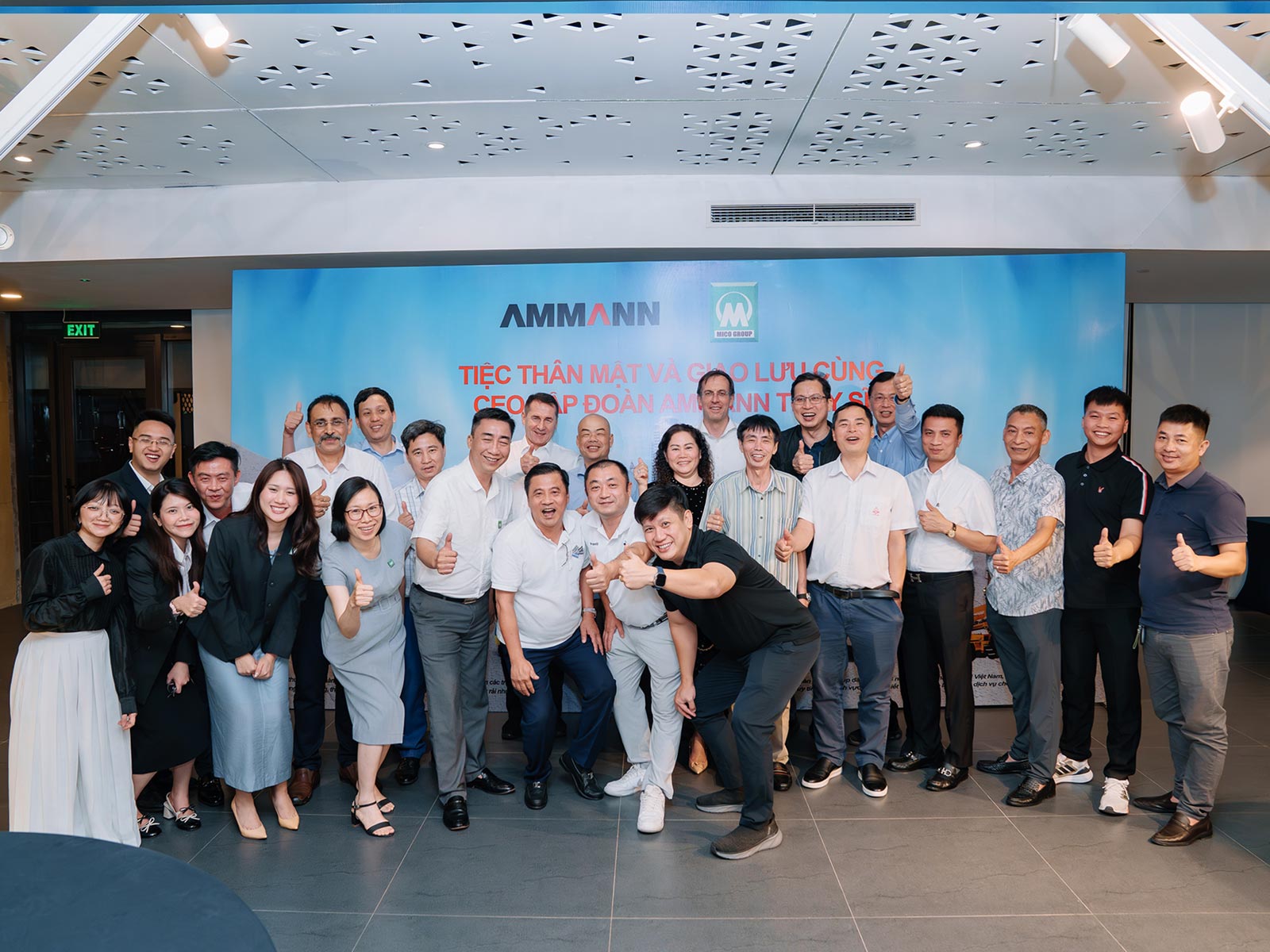 Hội thảo thiết bị xây dựng AMMANN & MICO GROUP | Gắn kết khách hàng tại Khách sạn NOVOTEL Thái Hà Hà Nội