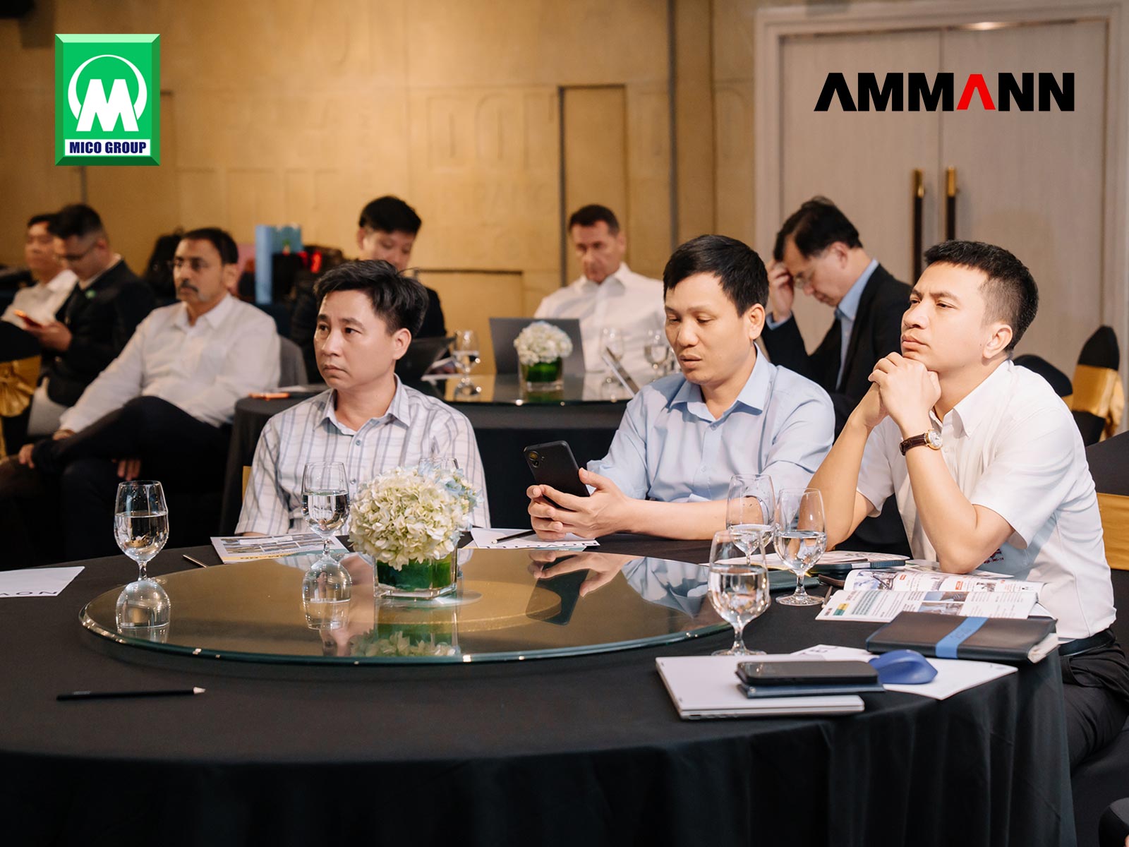 Hội thảo thiết bị xây dựng AMMANN & MICO GROUP | Gắn kết khách hàng tại Khách sạn NOVOTEL Thái Hà Hà Nội