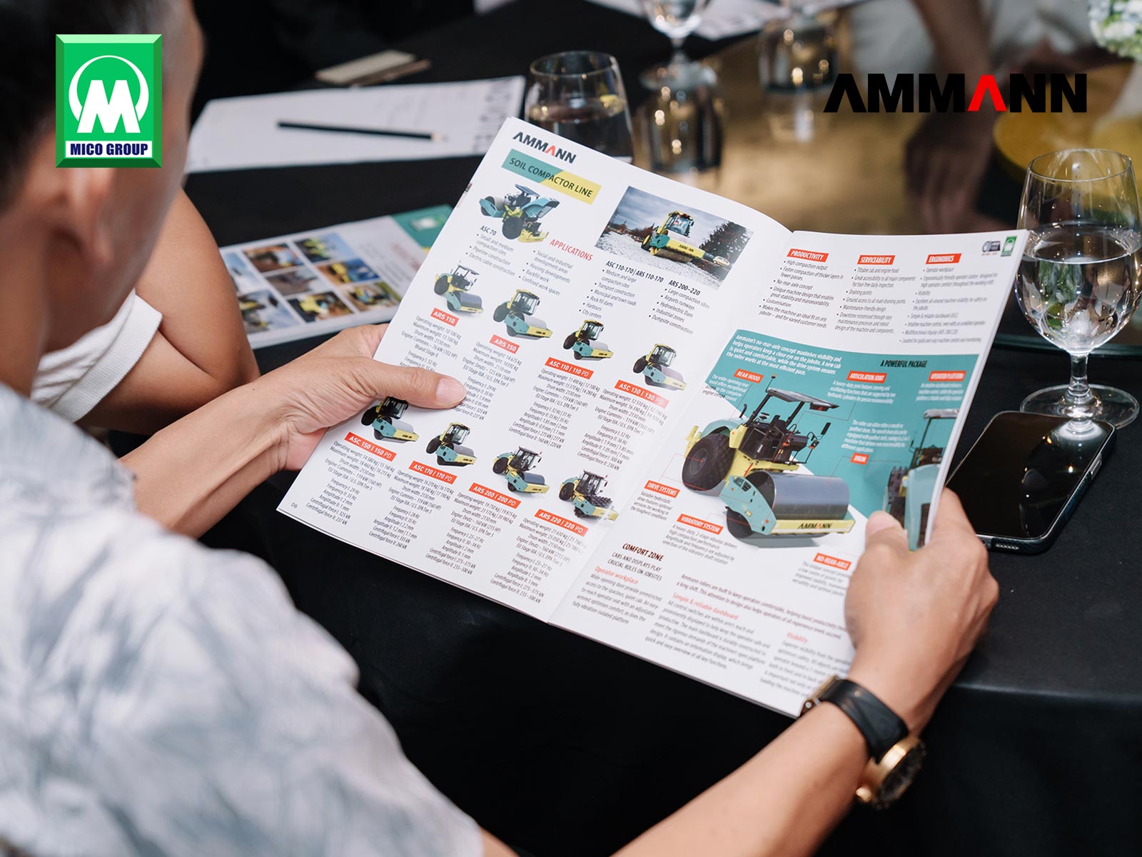 Hội thảo thiết bị xây dựng AMMANN & MICO GROUP | Gắn kết khách hàng tại Khách sạn NOVOTEL Thái Hà Hà Nội