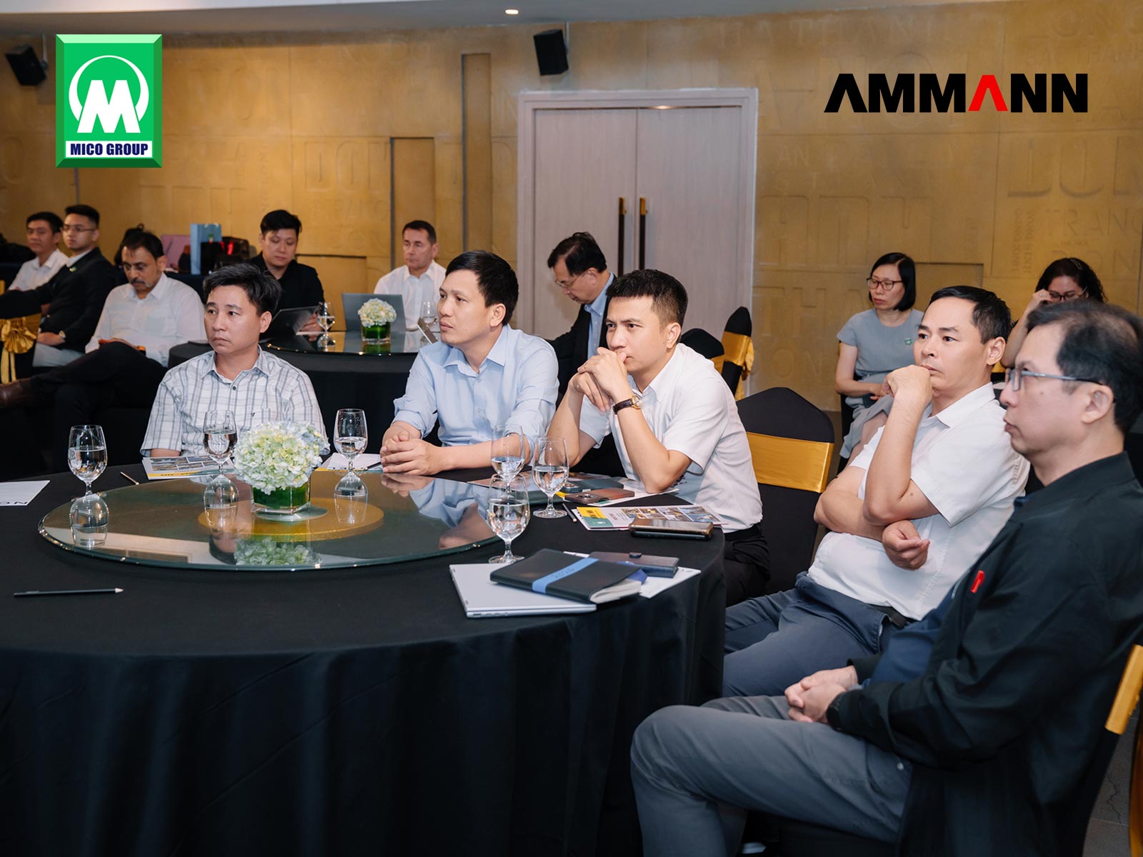Hội thảo thiết bị xây dựng AMMANN & MICO GROUP | Gắn kết khách hàng tại Khách sạn NOVOTEL Thái Hà Hà Nội